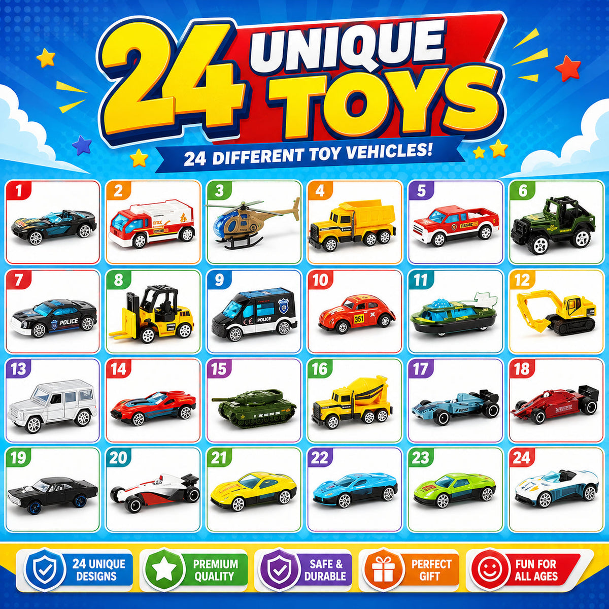 ๐ฅ 2026 Christmas Car Advent Calendar โ 24 Surprises Before Christmas