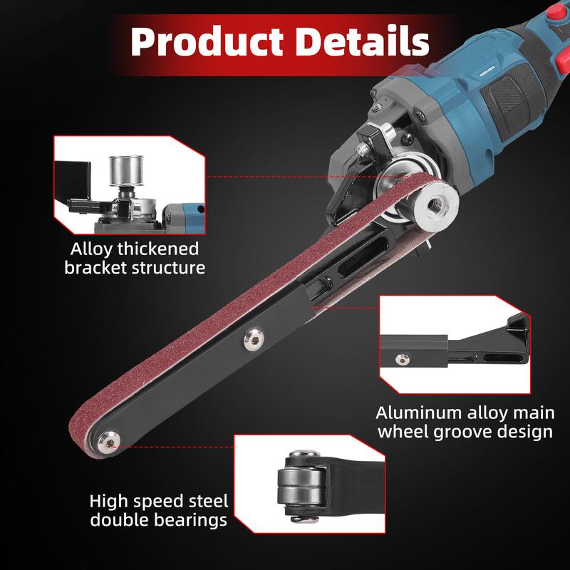 boostbind® Angle Grinder Belt Sander Attachment