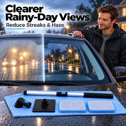 Car Windshield Cleaner | Streak-Free Auto Glass Cleaning Kit