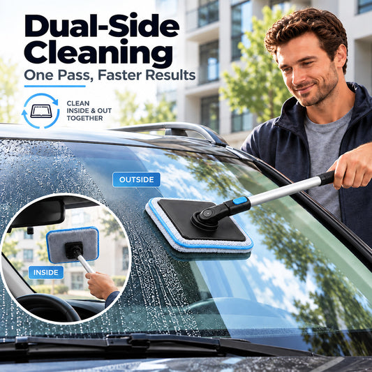 Car Windshield Cleaner | Streak-Free Auto Glass Cleaning Kit