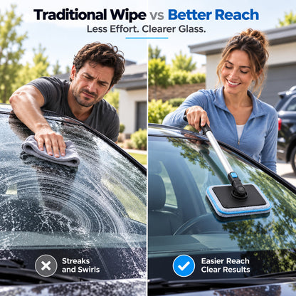 Car Windshield Cleaner | Streak-Free Auto Glass Cleaning Kit