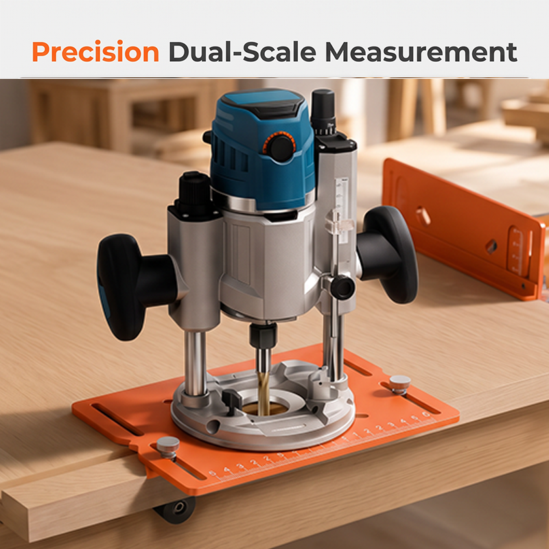 boostbind Precision Wood Router Slotting Guide Bracket
