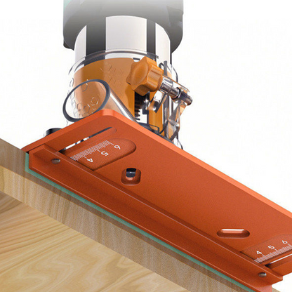 boostbind Precision Wood Router Slotting Guide Bracket