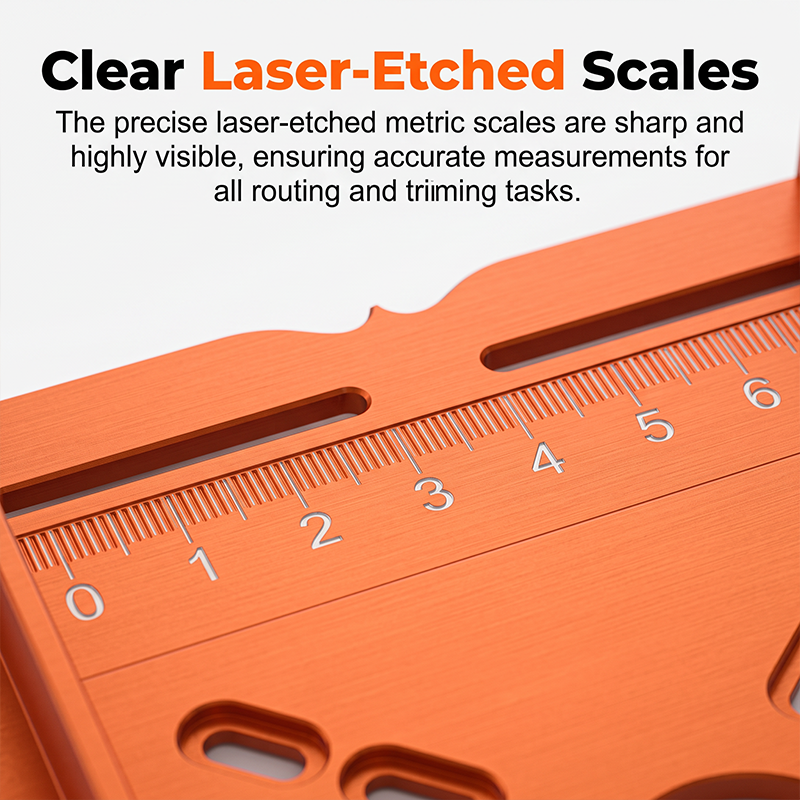 boostbind Precision Wood Router Slotting Guide Bracket