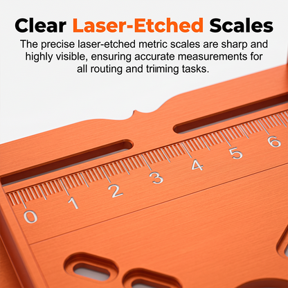 boostbind Precision Wood Router Slotting Guide Bracket