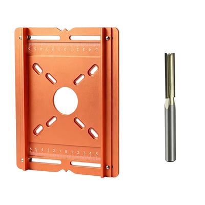 boostbind Precision Wood Router Slotting Guide Bracket